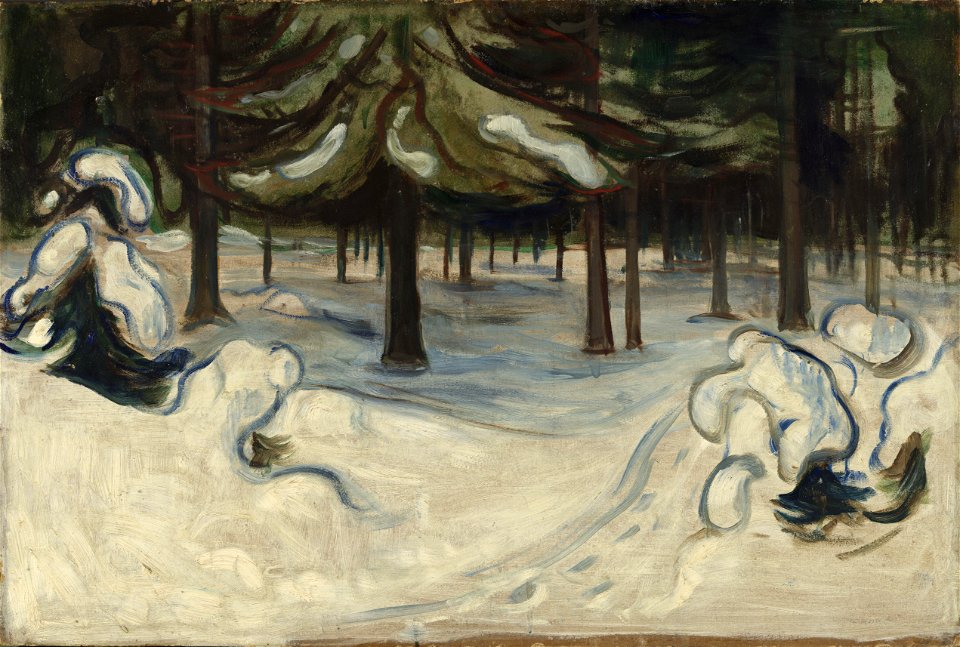 Edvard Munch - Winter - NG.M.00570 - National Museum of Art, Architecture and Design
