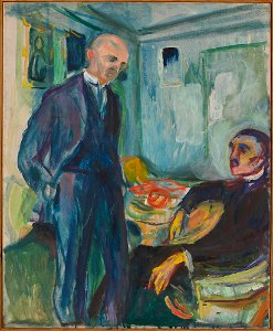 Edvard Munch - Lucien Dedichen and Jappe Nilssen - MM.M.00335 - Munch Museum