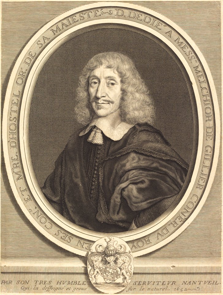 Melchior de Gillier by Robert Nanteuil – National Gallery of Art R-20100506-0006