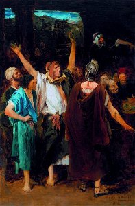 Munkácsy study for Christ before Pilate 1