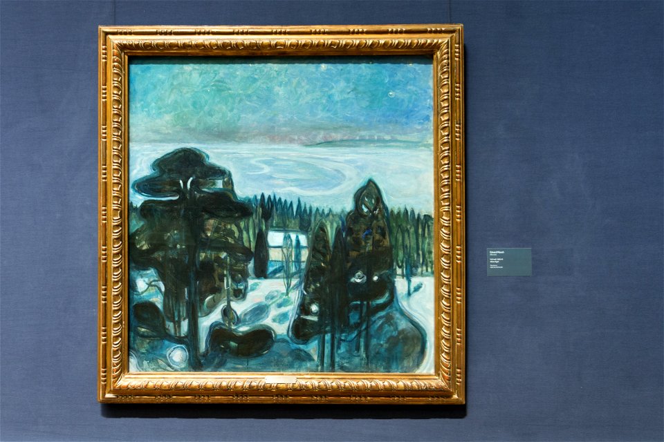Edvard Munch - White Night - IMG 9751 - National Gallery Oslo