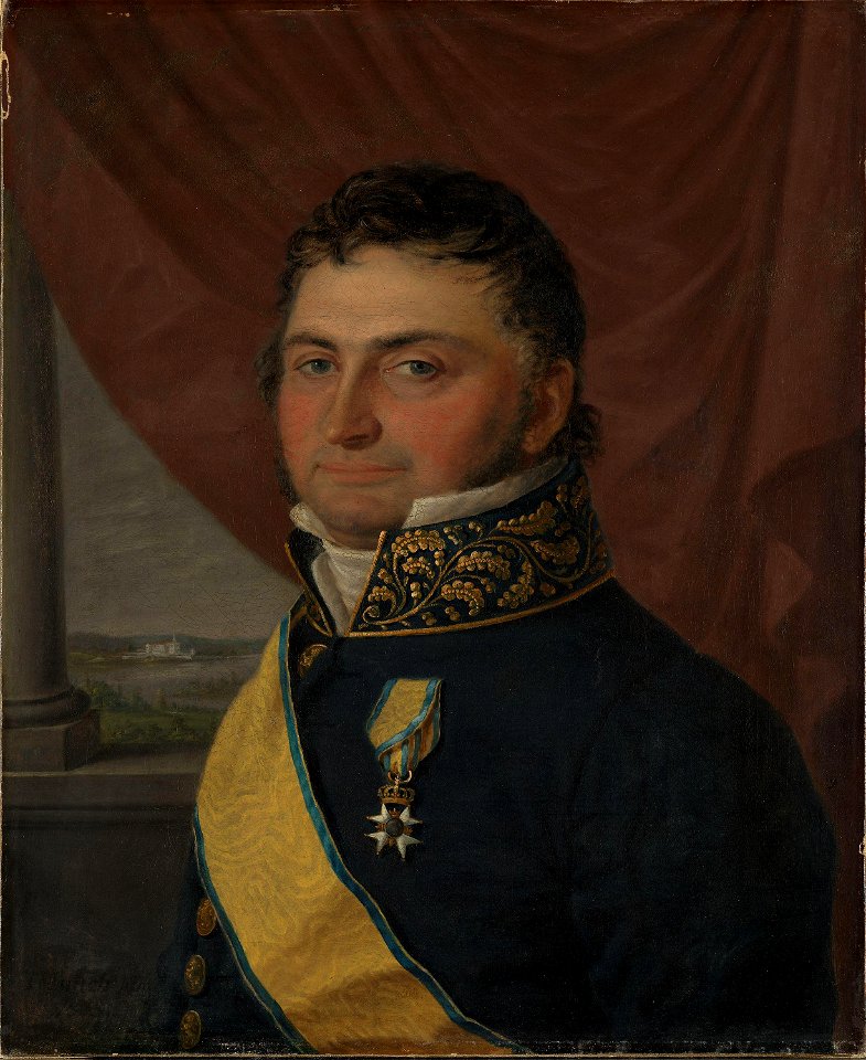 Jacob Munch - Portrait of Cabinet Minister Nicolay Johan Lohmann Krog - NG.M.01089 - National Museum of Art, Architecture and Design