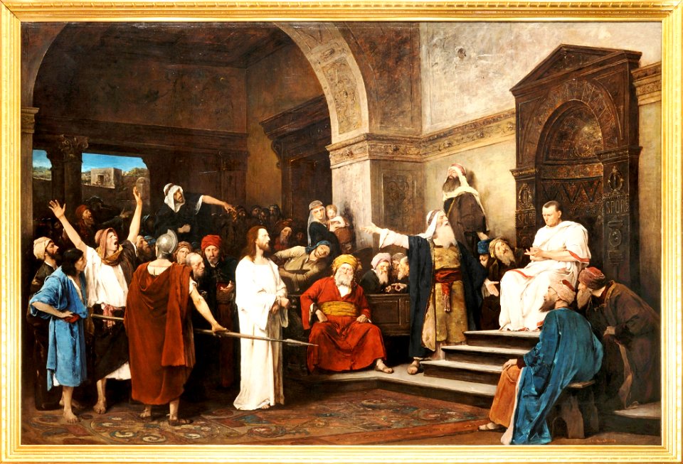 Munkacsy Mihaly Christ before Pilate