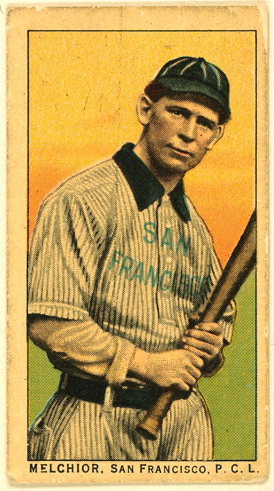 Melchior, San Francisco Team, baseball card portrait LCCN2008677337
