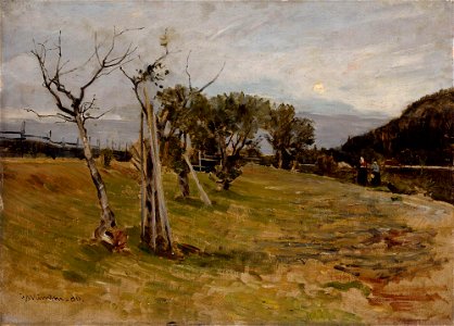 Gerhard Munthe - Evening in the Forest - NG.M.00340 - National Museum of Art, Architecture and Design