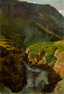 Gerhard Munthe - The River Driva - NG.M.00838 - National Museum of Art, Architecture and Design