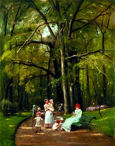 Munkácsy Sétány a Park Monceau-ban