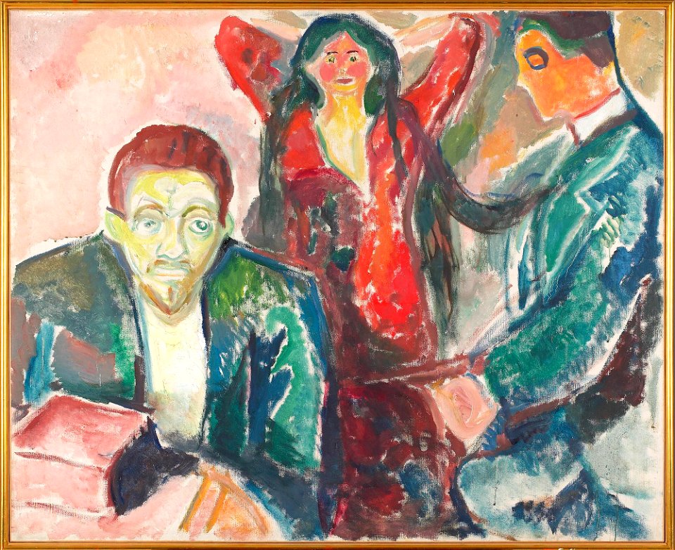 Edvard Munch - Jealousy - MM.M.00699 - Munch Museum