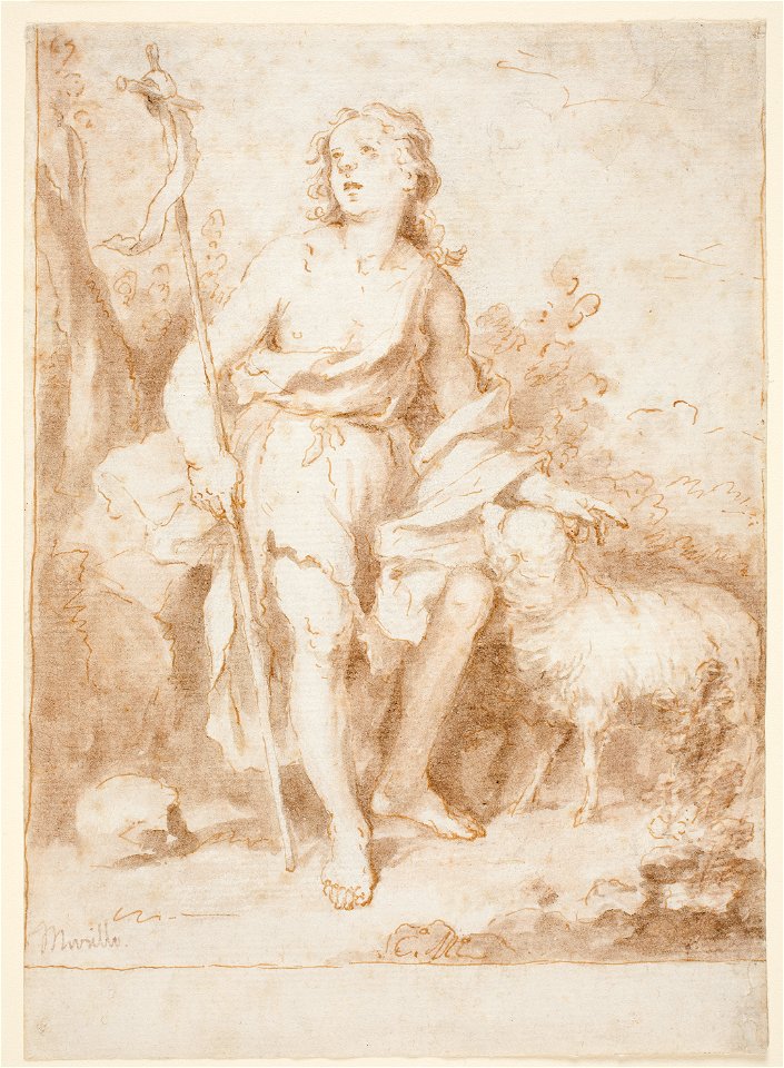 Murillo (San Juan Bautista, niño)