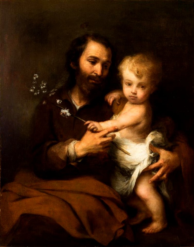 Murillo - Saint Joseph and the Christ Child, ca. 1670-75