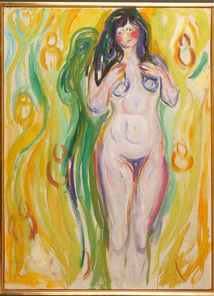 Edvard Munch - Standing Nude - MM.M.00865 - Munch Museum
