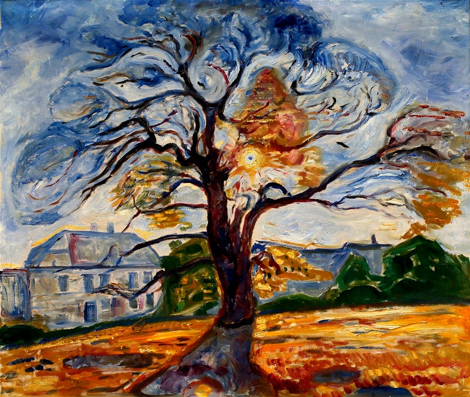 Edvard Munch The Oak Thielska 294