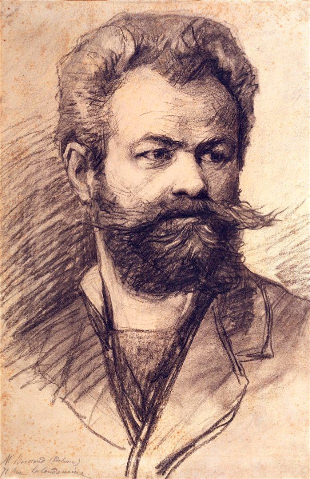 Munkácsy Self-portrait 1870s