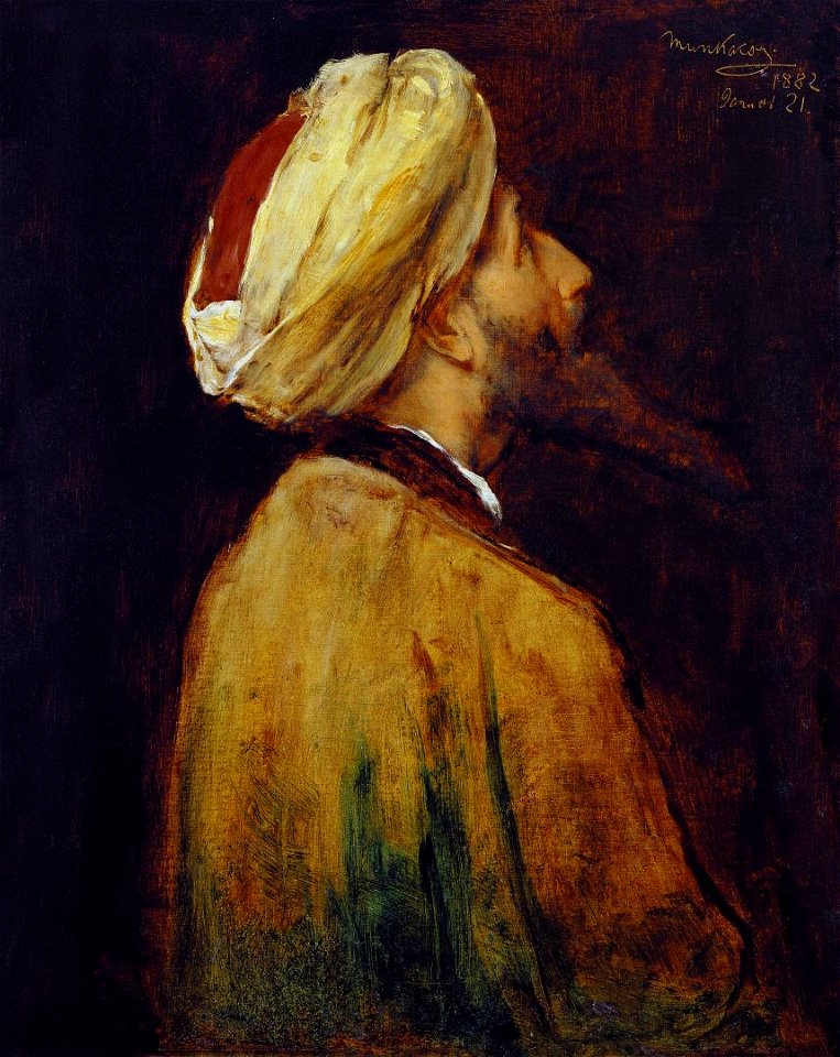 Munkácsy study for Christ before Pilate 5