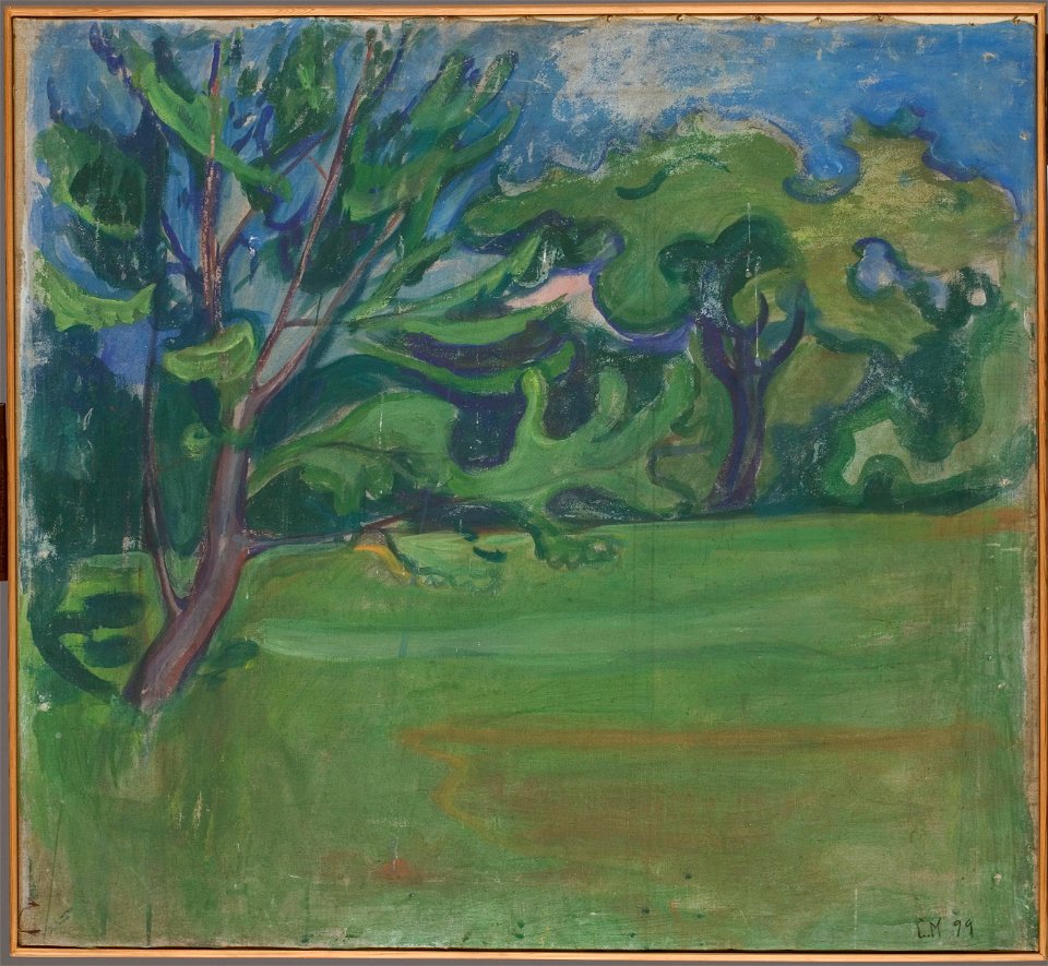Edvard Munch - Landscape - 448