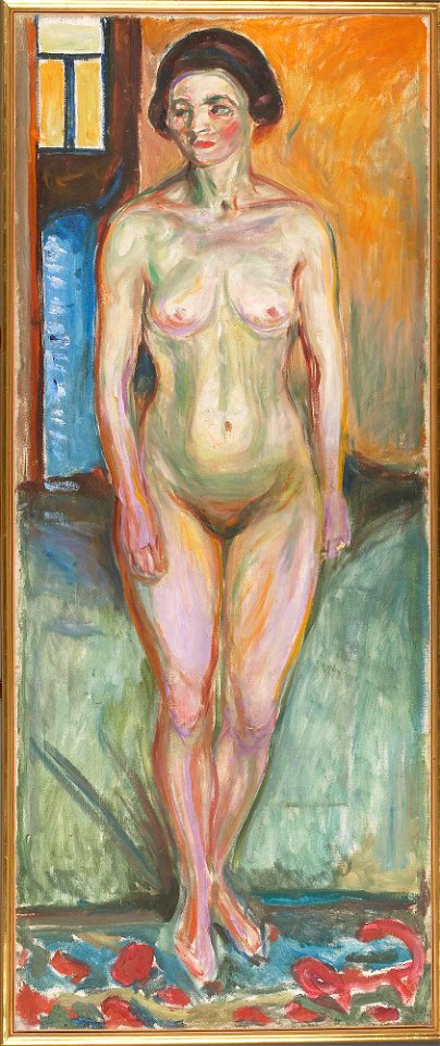Edvard Munch - Standing Nude - MM.M.00830 - Munch Museum