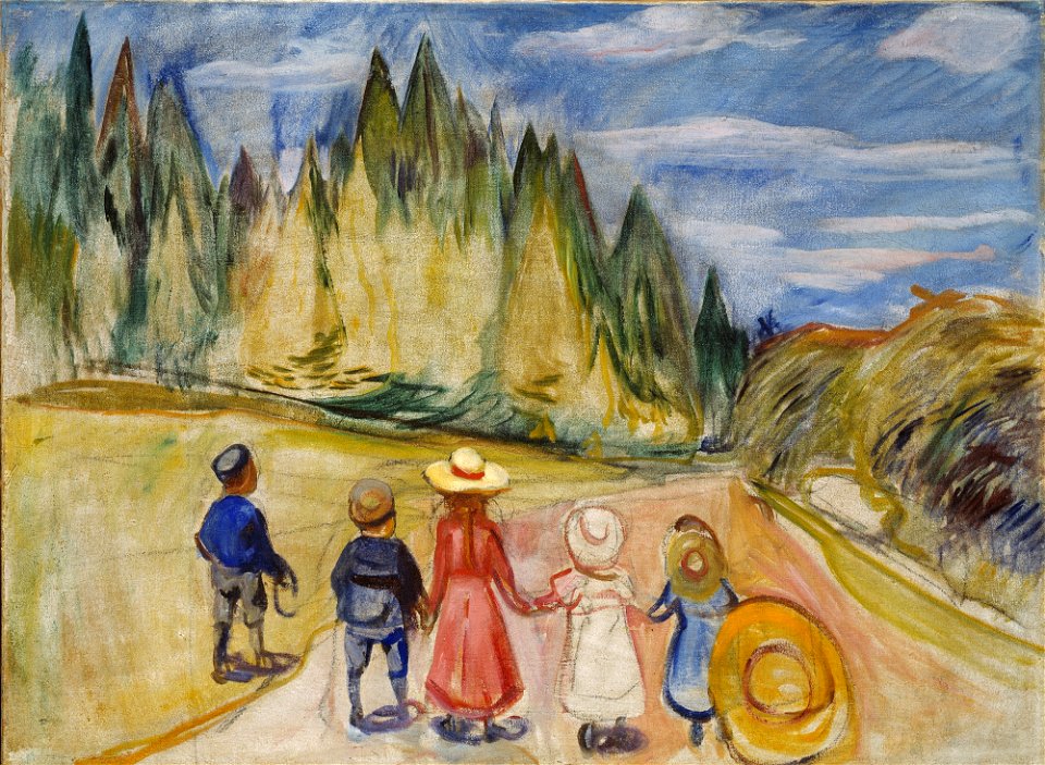 Edvard Munch - The Fairytale Forest