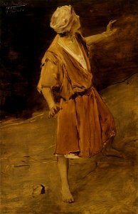 Munkácsy Mihály - 1882 - Tanulmány a Golgotához