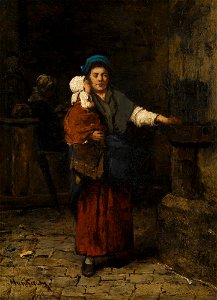 Munkácsy Mihály - Anya és gyermeke