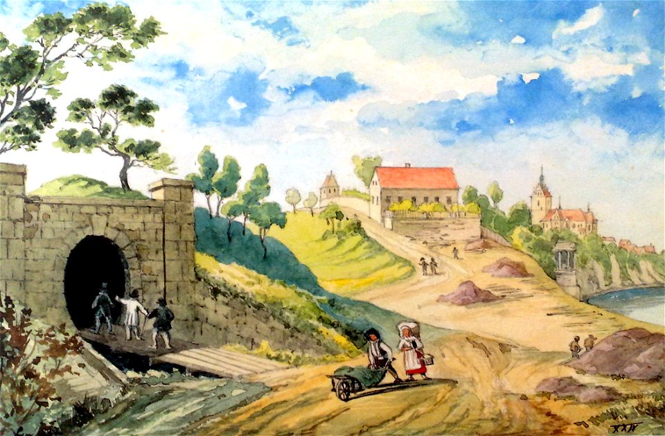 Mundloch Tiefer Elbstolln 1837
