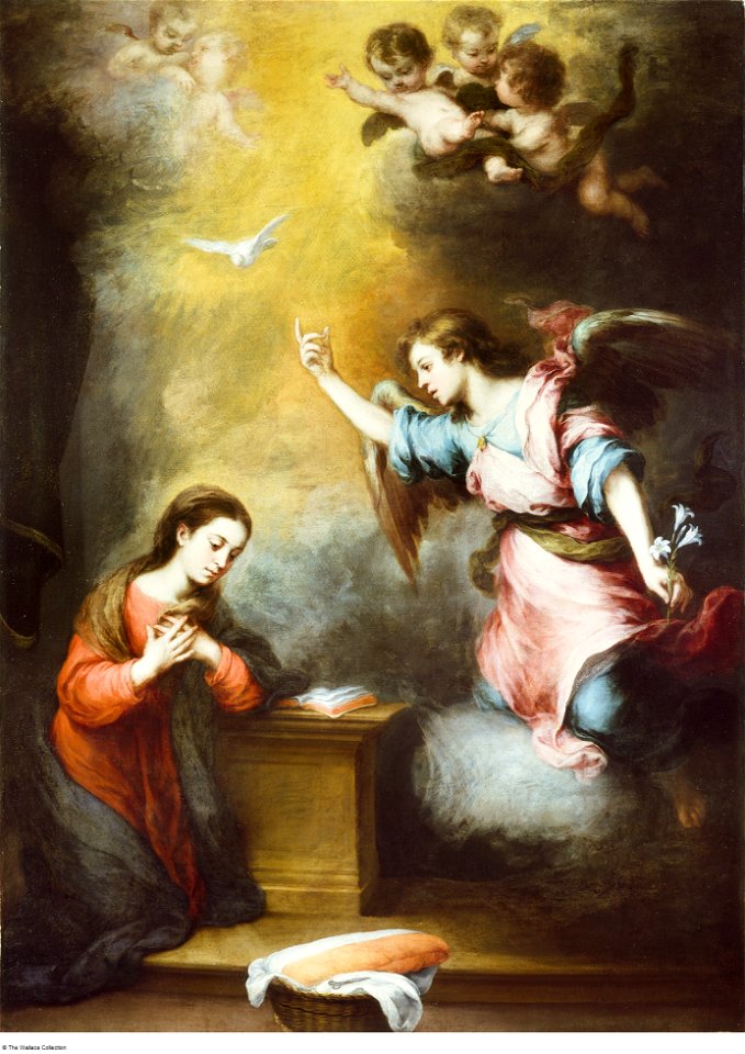 Murillo - The Annunciation, c. 1665-1670
