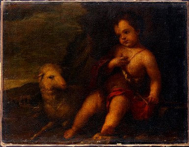 Murillo, Bartolomé Estéban - Infant St John - Google Art Project. Free illustration for personal and commercial use.