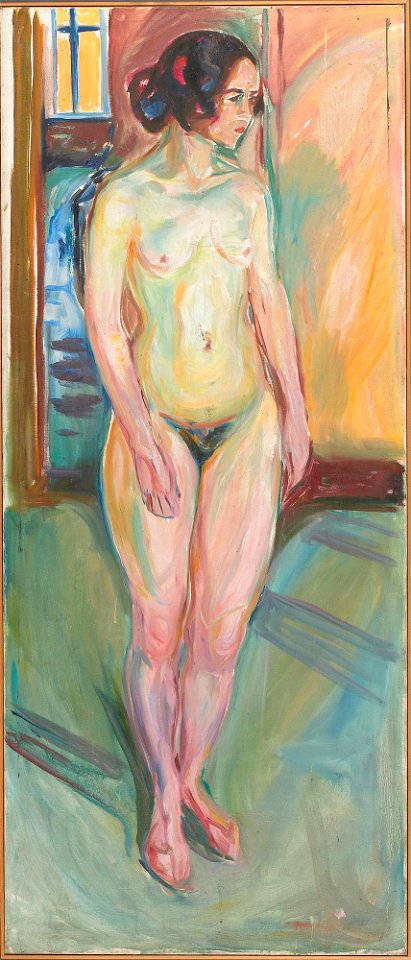 Edvard Munch - Standing Nude, Noon - MM.M.00381 - Munch Museum