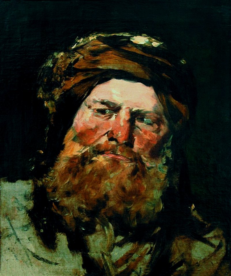 Munkácsy study for Christ before Pilate 6