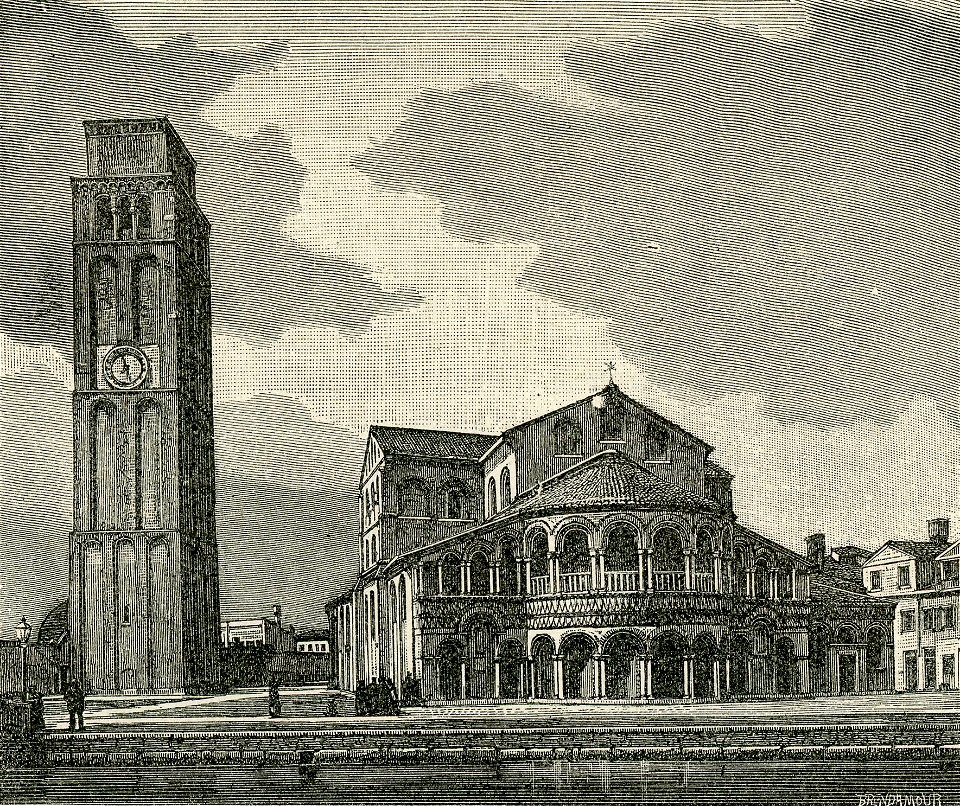 Murano abside della cattedrale di San Donato