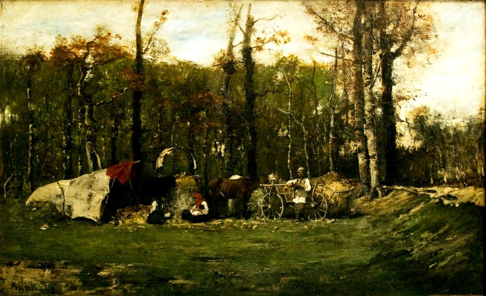 Munkácsy - Cigánytábor