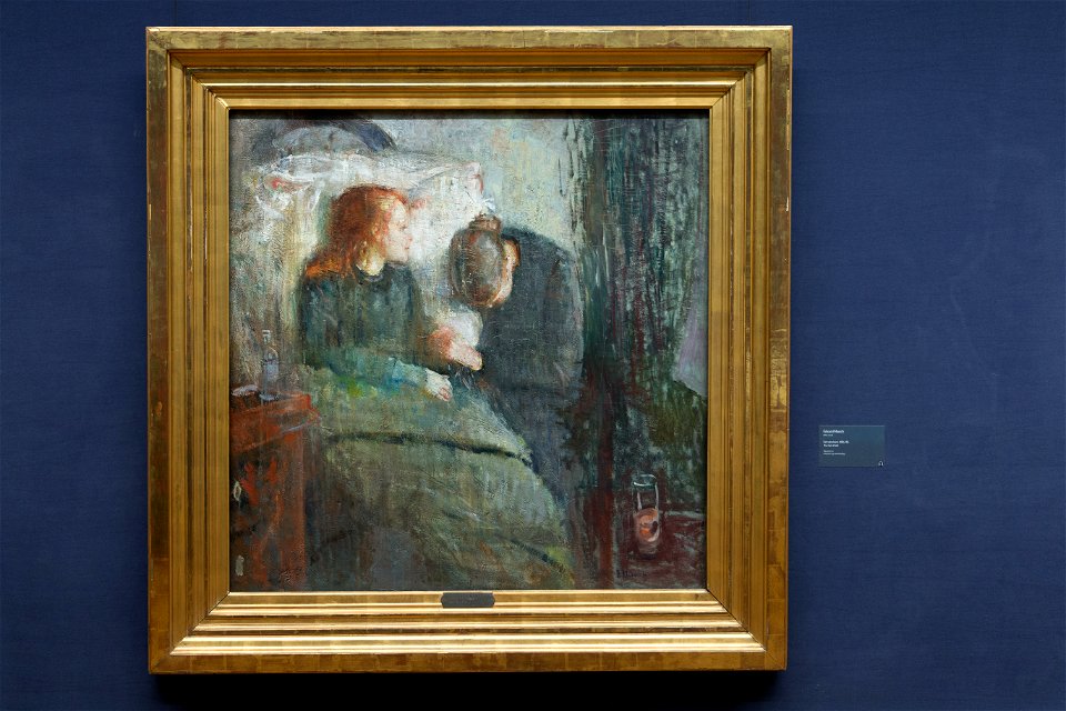 Edvard Munch - The Sick Child - IMG 9771 - National Gallery Oslo