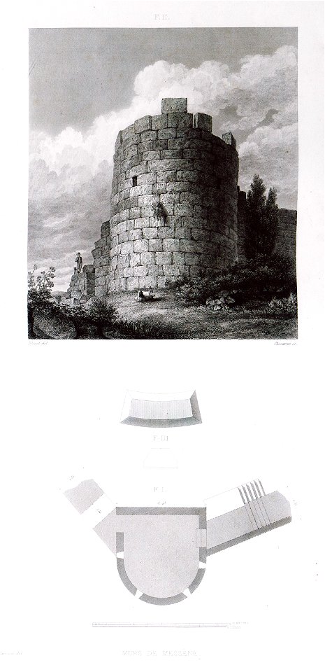 Murs de Messène (2) - Blouet Guillaume-abel - 1831