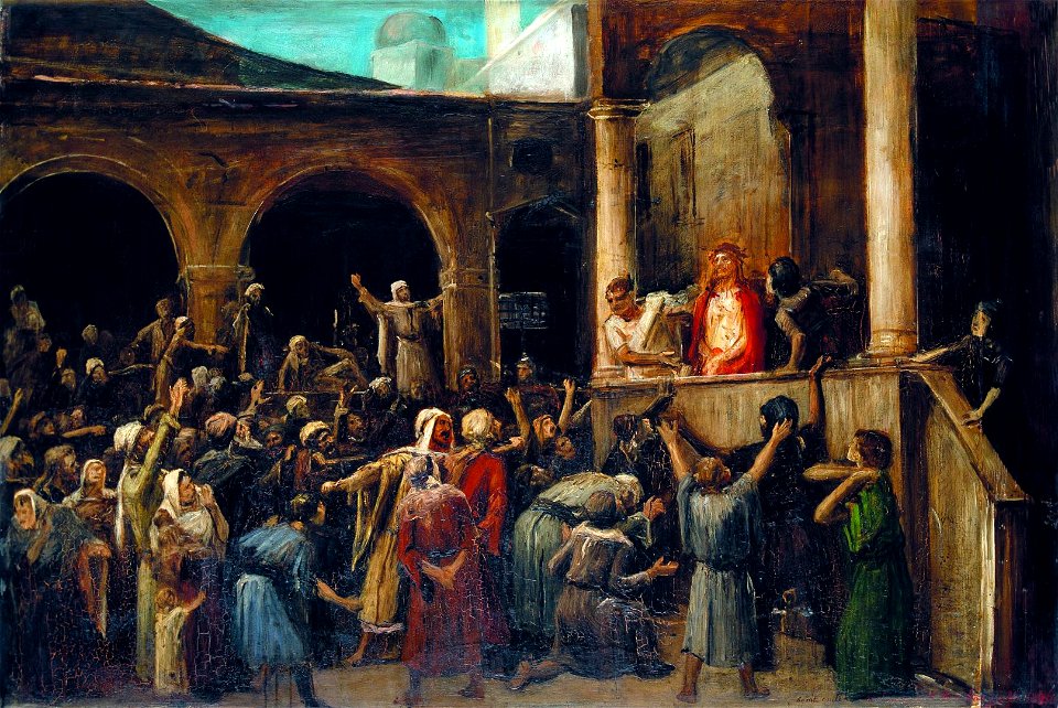 Munkácsy Ecce homo Vázlat MNG