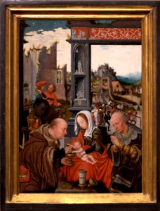 Museum Boijmans van Beuningen - De aanbidding van de koningen, Jan Mostaert
