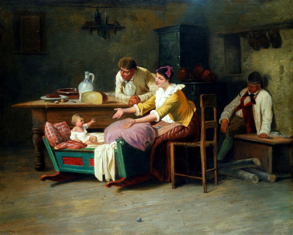 Munkácsy Paraszt interieur