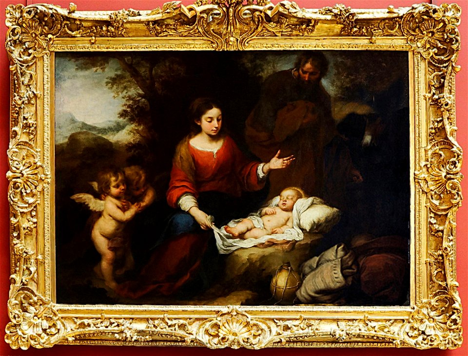 Murillo, Rest on the Flight into Egypte