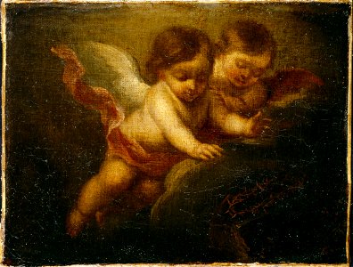 Murillo, Bartolomé Estéban - Two Child Angels - Google Art Project