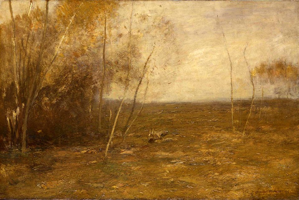 J. Francis Murphy - The Sprout Lot - 1929.6.77 - Smithsonian American Art Museum