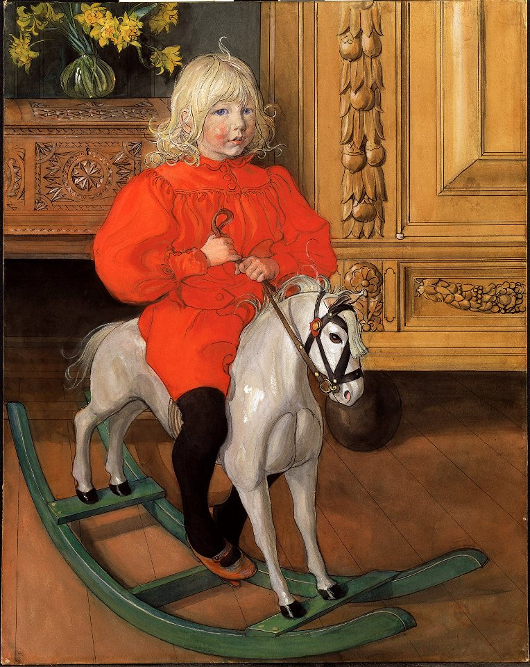 Murre . Portrait of Casimir Laurin (Carl Larsson) - Nationalmuseum - 90181