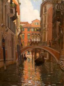 Rio del Paradiso, Venice, Italy by Hermann Dudley Murphy