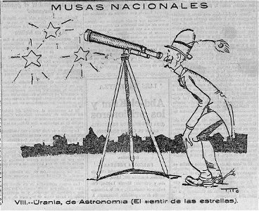 Musas nacionales, Urania, de Tito, La Libertad, 30 de agosto de 1922