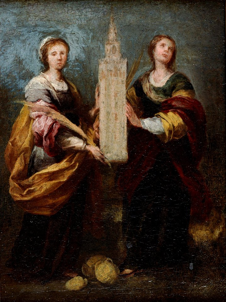 Bartolomé Esteban Murillo - St. Justa and St. Rufina - Google Art Project