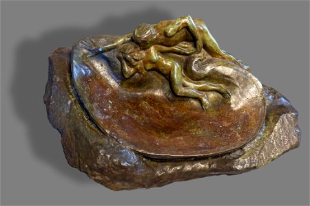 Musée des Beaux-Arts de Gaillac - La perle et le chercheur - Bronze - Jules Pendariès