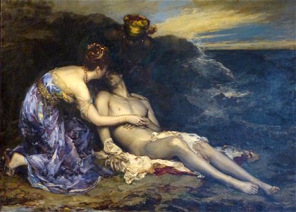 Musée Calvet Roll Alfred-Philippe Haïdée & Don Juan 1874