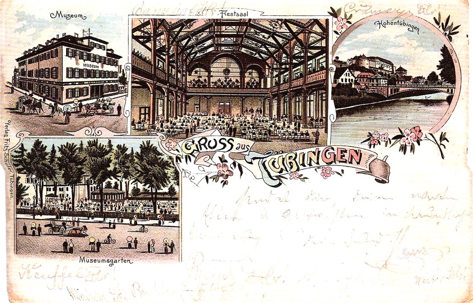Museum Tübingen (AK F Schuler 1898 TPk183)