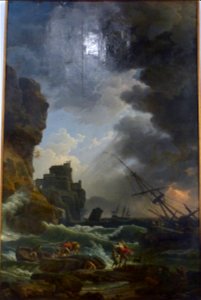 Musée Calvet Vernet Joseph Tempête & naufrage 1777
