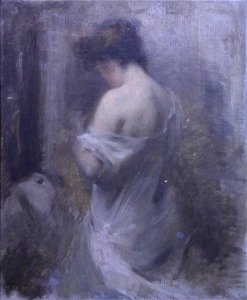 Musée Baron-Martin, Femme à sa toilette, Armand Berton