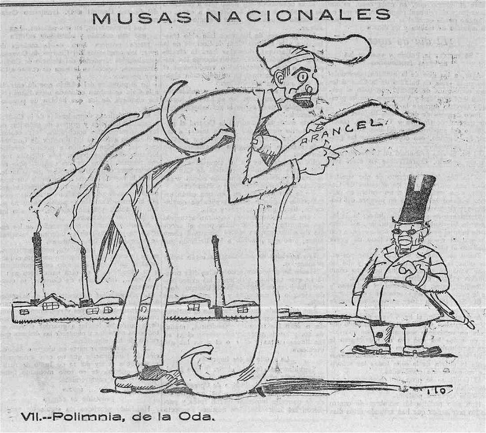 Musas nacionales, Polimnia, de Tito, La Libertad, 29 de agosto de 1922