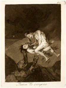 Museo del Prado - Goya - Caprichos - No. 62 - Quien lo creyera!