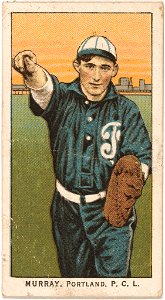 Murray, Portland Team, baseball card portrait LCCN2007685577
